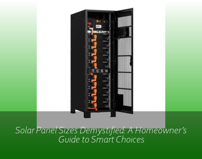 Solar Panel Sizes Demystified: A Homeowner’s Guide to Smart Choices
